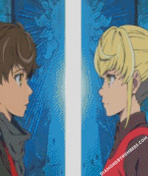 Baam and Rachel tower of god diamond painting