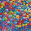 Cute Colorful Balloons diamond paintings