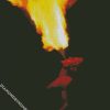 Flame man fire diamond paintings