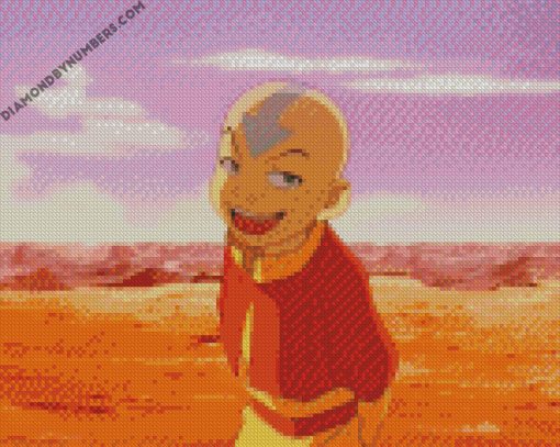 aang the lastbender diamond painting