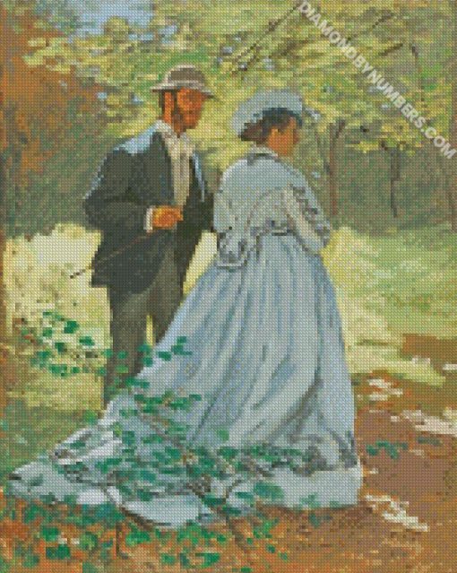 bazille and camille diamond painting