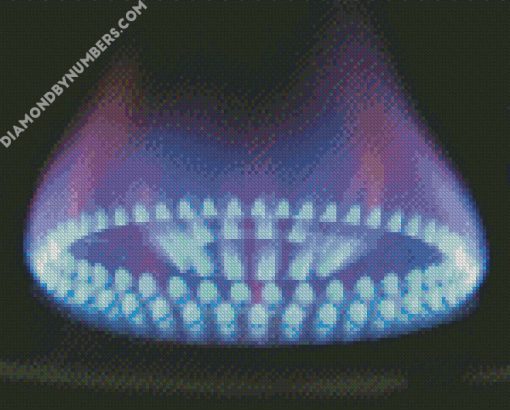blue flame diamond paintings