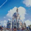 disney world cinderella castle diamond paintings