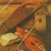 medieval bard instrument diamond paintings