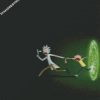 rick and morty escape diamond painting