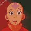 shocked aang the last airbender diamond painting