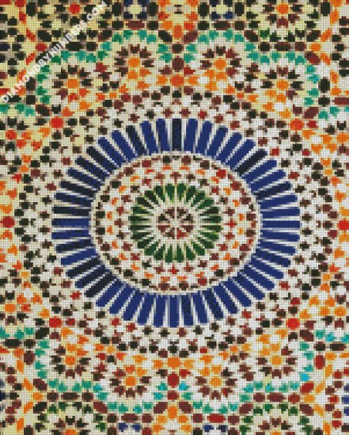 the paris mosque details Diamond Painting