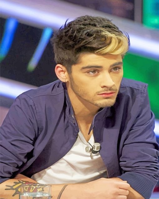 Zain Javadd Malik One Direction Paint By Numbers