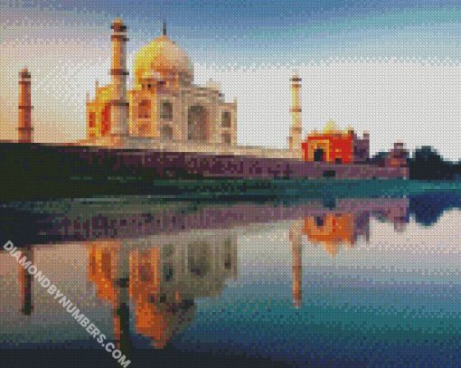 Clarks Shiraz Agra India diamond paintings