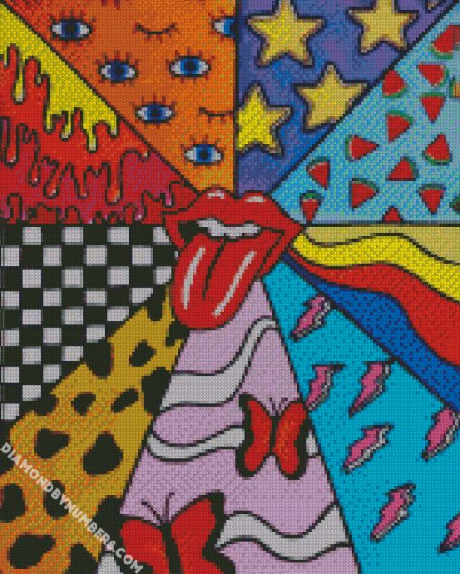 Creative Hippie Artwork Diamond Painting