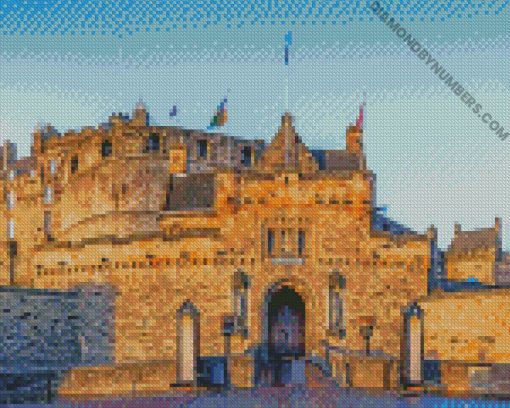 Edinburgh Castle diamond paintings