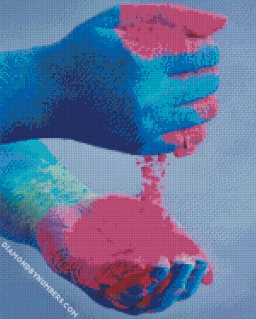Holi Color diamond painting