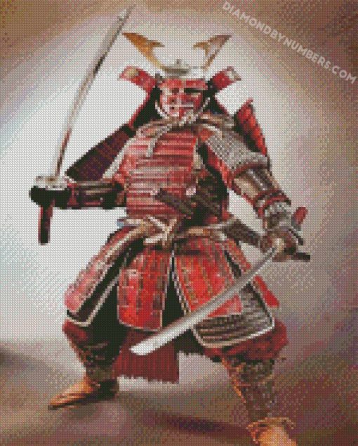 Japanese Samurai diamond painting