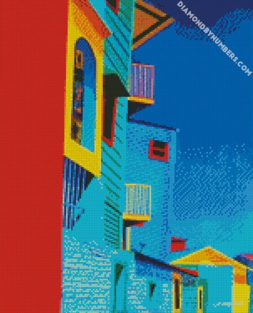 La Boca Argentina diamond paintings