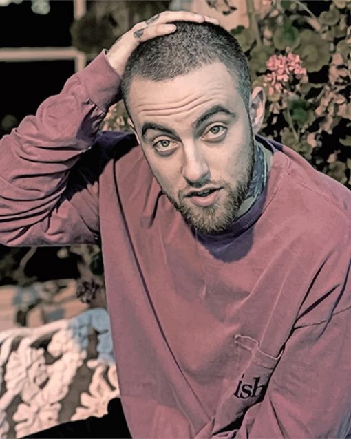 Mac Miller paint by number