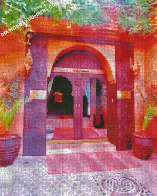 Moroccan style diamond paintings