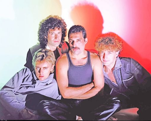 Queen Band paint by numbers