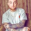 Rapper Mac Miller paint by number