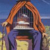 Rene Magritte The Therapist Artwork Diamond Paintings