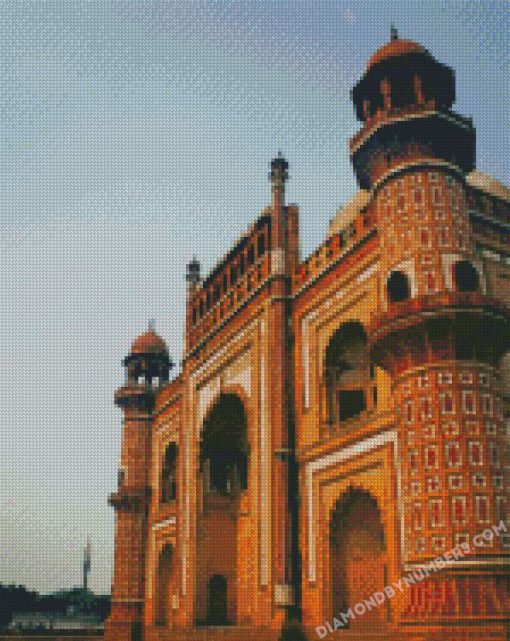 Safdarjung Tomb new delhi diamond painting