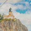 Split Rock Light Minnesota diamond paintings