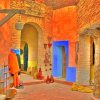 Traditional arch adult paint by numbers