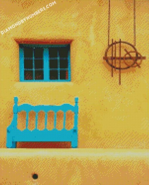 Traditional place Santa Fe New Mexico diamond painting