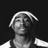 Tupac Black And White paint by number