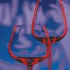 Wine glass diamond painting