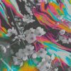 abstratct colorful flowers mixed colors Diamond Paintings