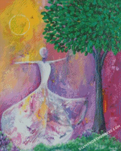 acrylic paint diamond paintings
