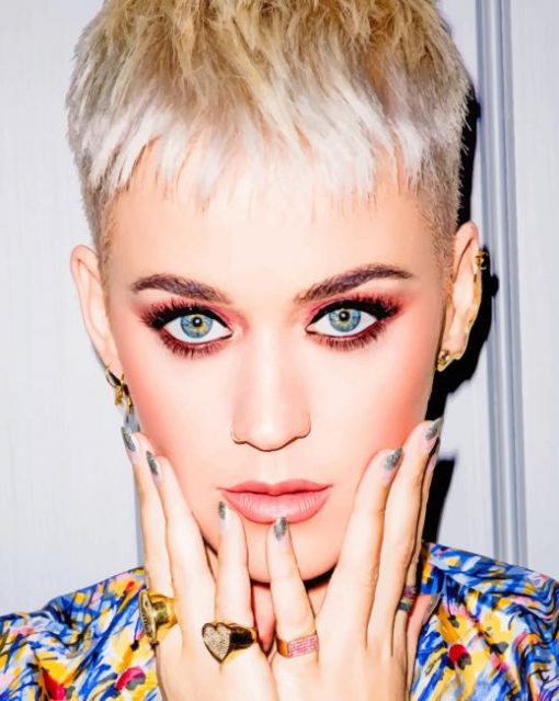 Beautiful ketty Perry paint by numbers