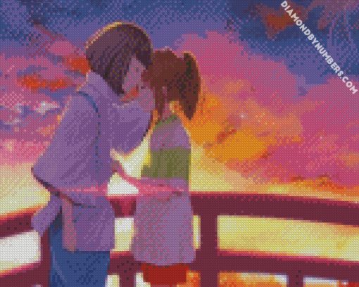 chihiro haku romance diamond painting