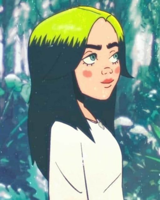 Cute Billie Eilish Paint By Numbers