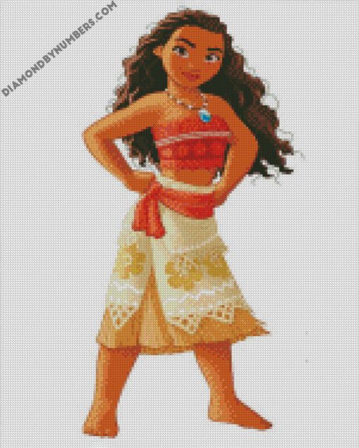 disney princess moana diamond paintings