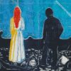 edvard munch two people the lonely ones diamond paintings