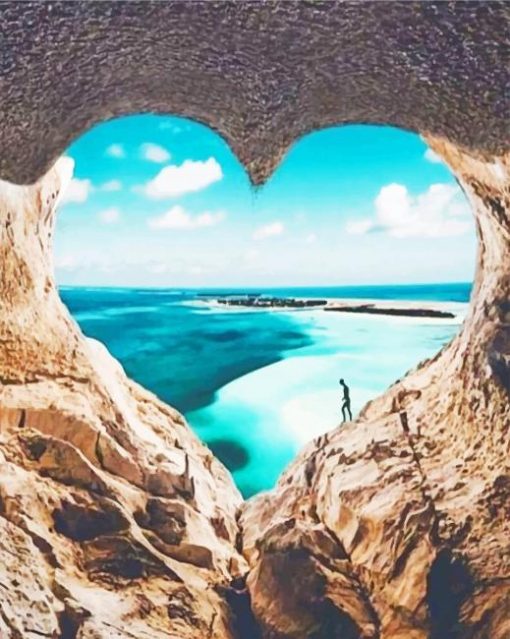 Heart Ocean Paint By numbers