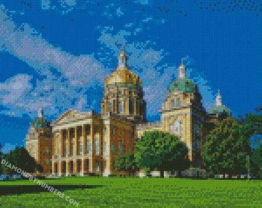 iowa state capitol diamond paintings
