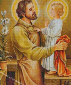 jesus christ father joseph diamond painting
