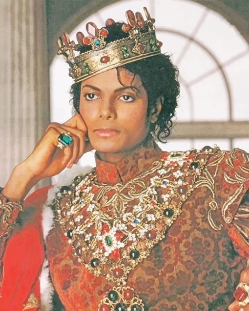 king Michael Jackson adult paint by numbers