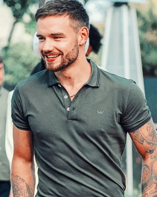 Liam Payne Tattoos paint by number