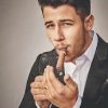 Nick Jonas Smoking Cigarette Paint By Numbers