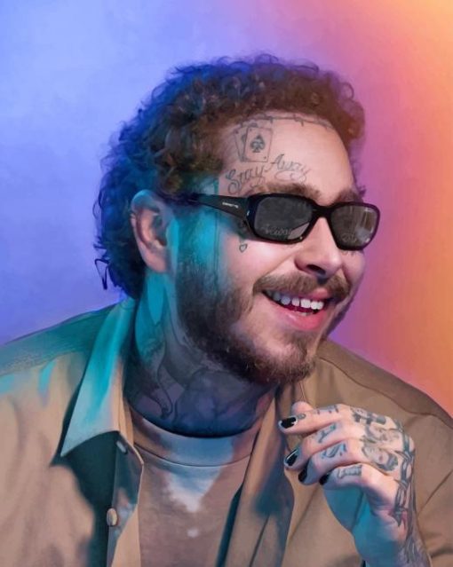 Post Malone American Rapper Paint By Numbers