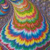 rainbow psychedelic art Diamond Paintings