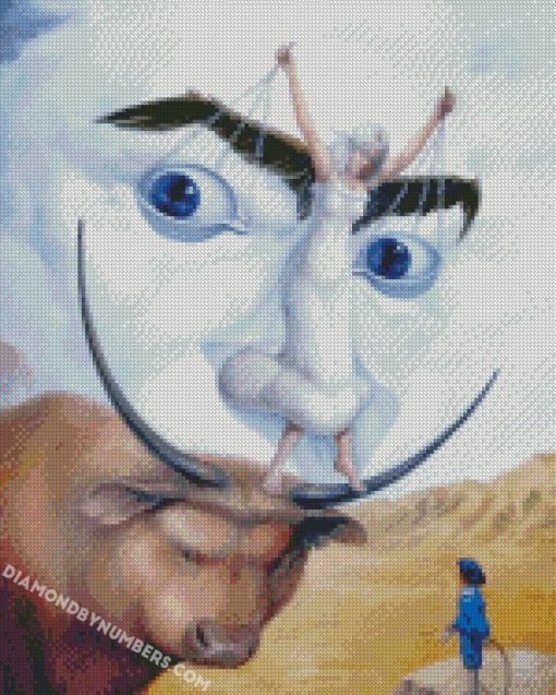 salvador dali art diamond painting