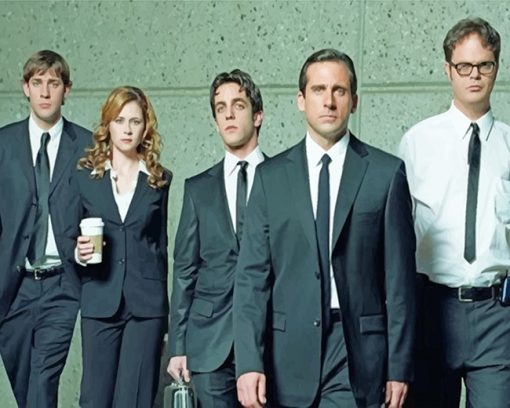 The office Characters paint By numbers
