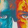 water and fire eyes diamond painting