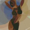 Abstract Girl Body Art diamond painting