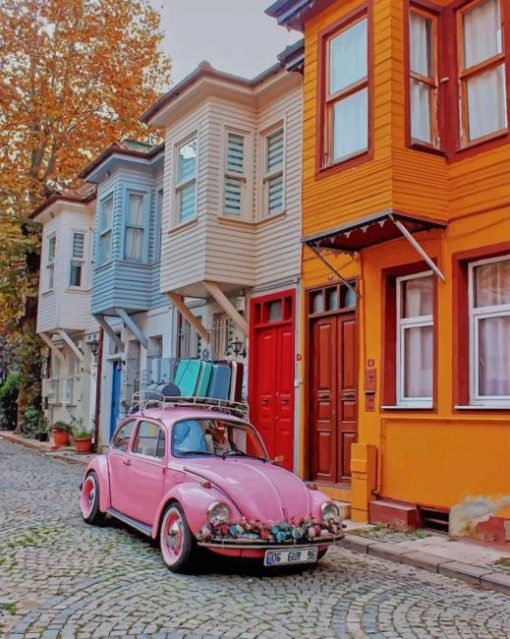 Istanbul Fall paint by numbers