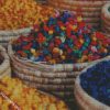 Colorful Moroccan Spices Diamond Painting
